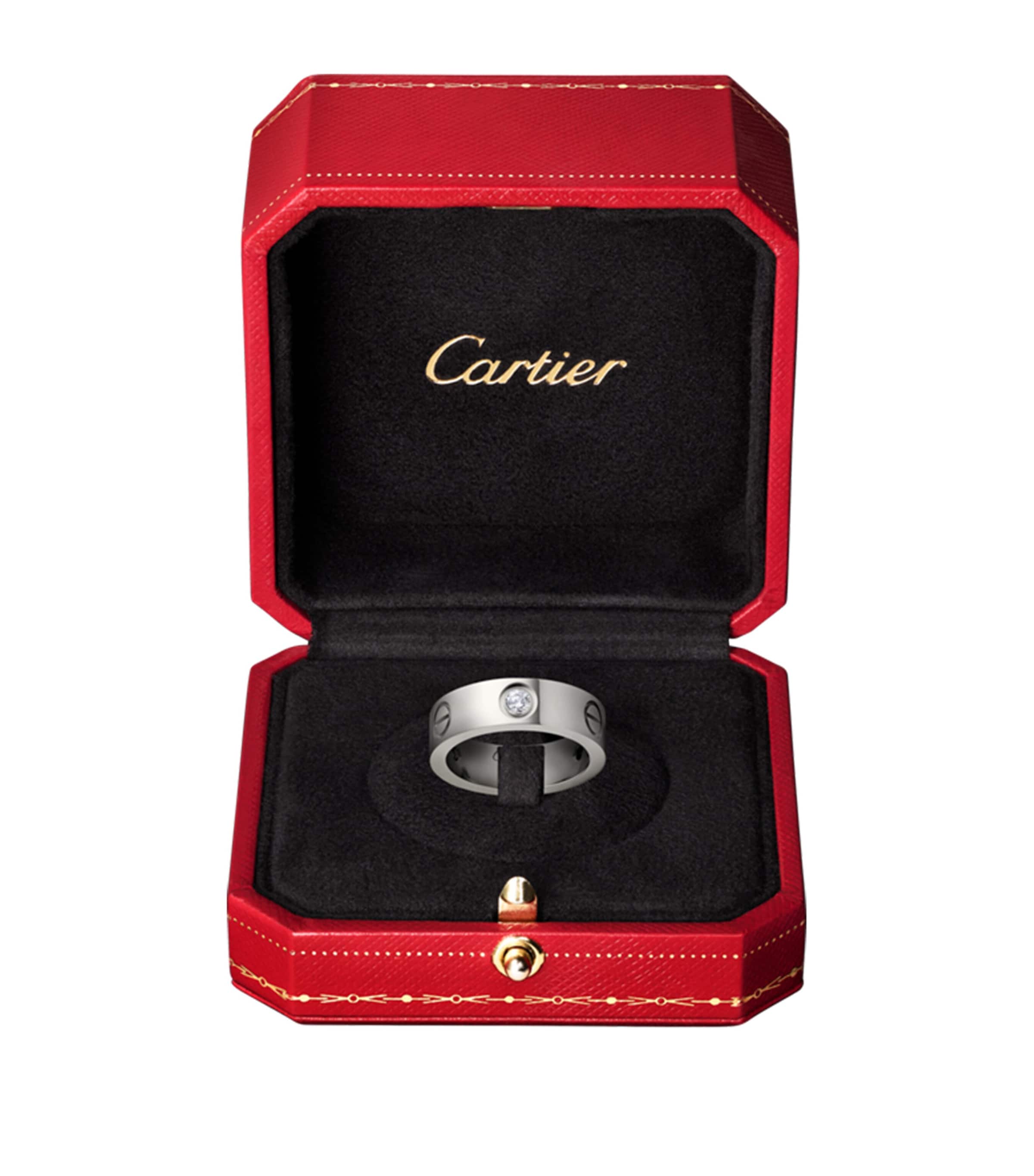 Cartier White Gold and Diamond LOVE Ring