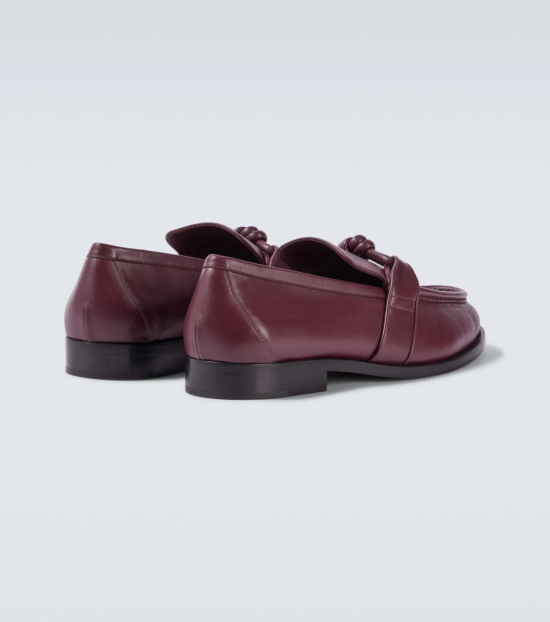 Bottega Veneta - Astaire Knot leather loafers