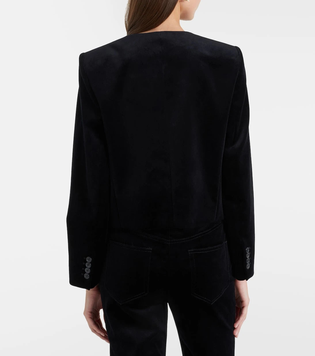Nili Lotan - Patti cotton velvet jacket
