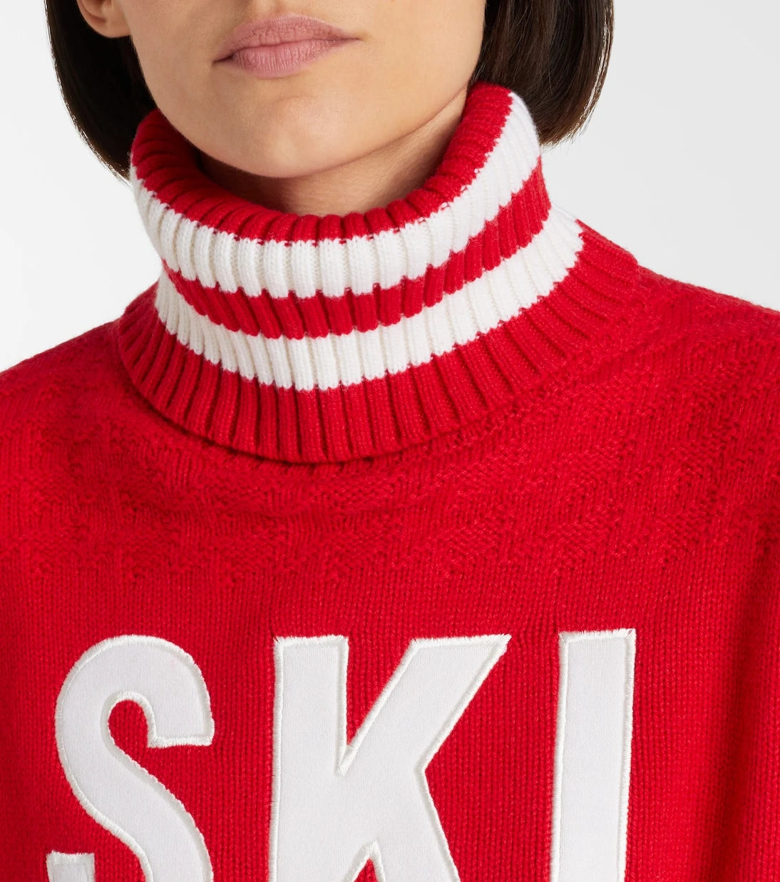 Perfect Moment - Glacier wool turtleneck sweater