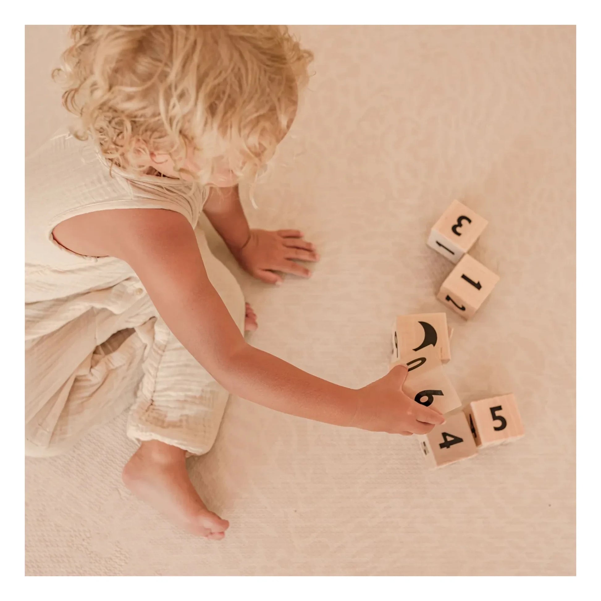 Toddlekind - Wild modular playmat | Pale Pink