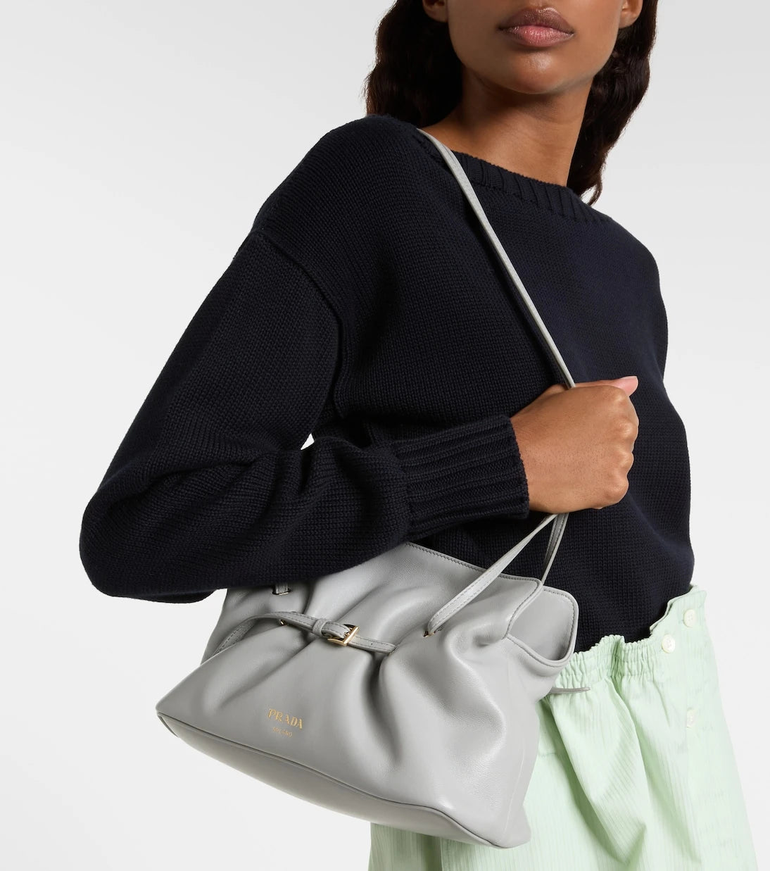 Prada - Dada Small leather shoulder bag