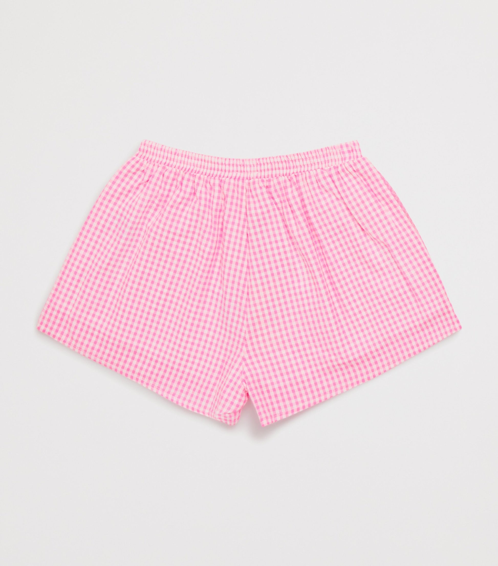 Cotton Gingham Elara Shorts (3-16 Years)