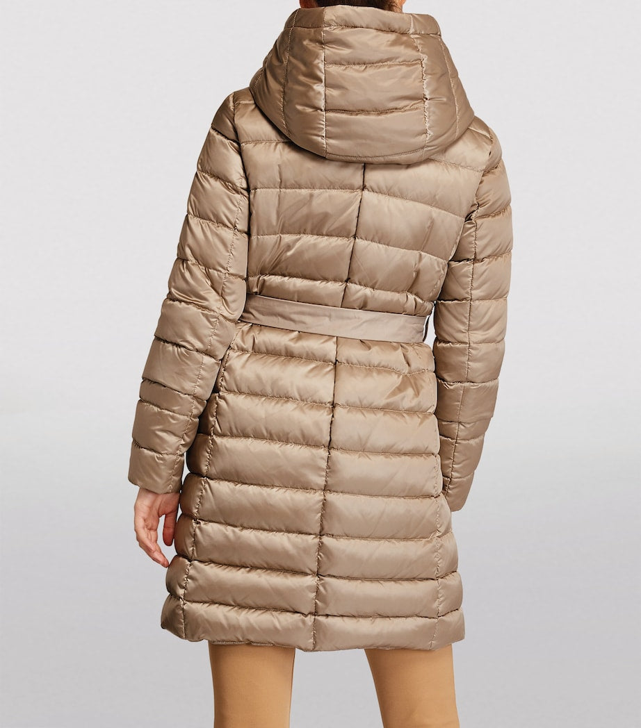 Max Mara White The Cube Reversible Quilted Coat