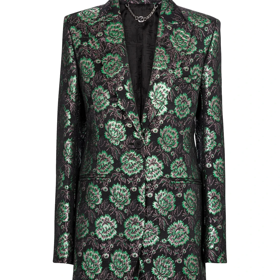 Rabanne - Floral brocade blazer