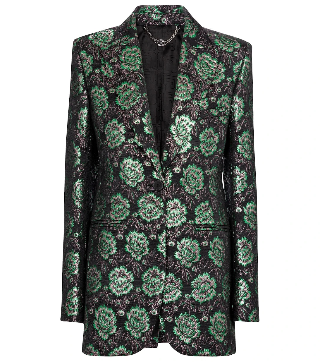 Rabanne - Floral brocade blazer