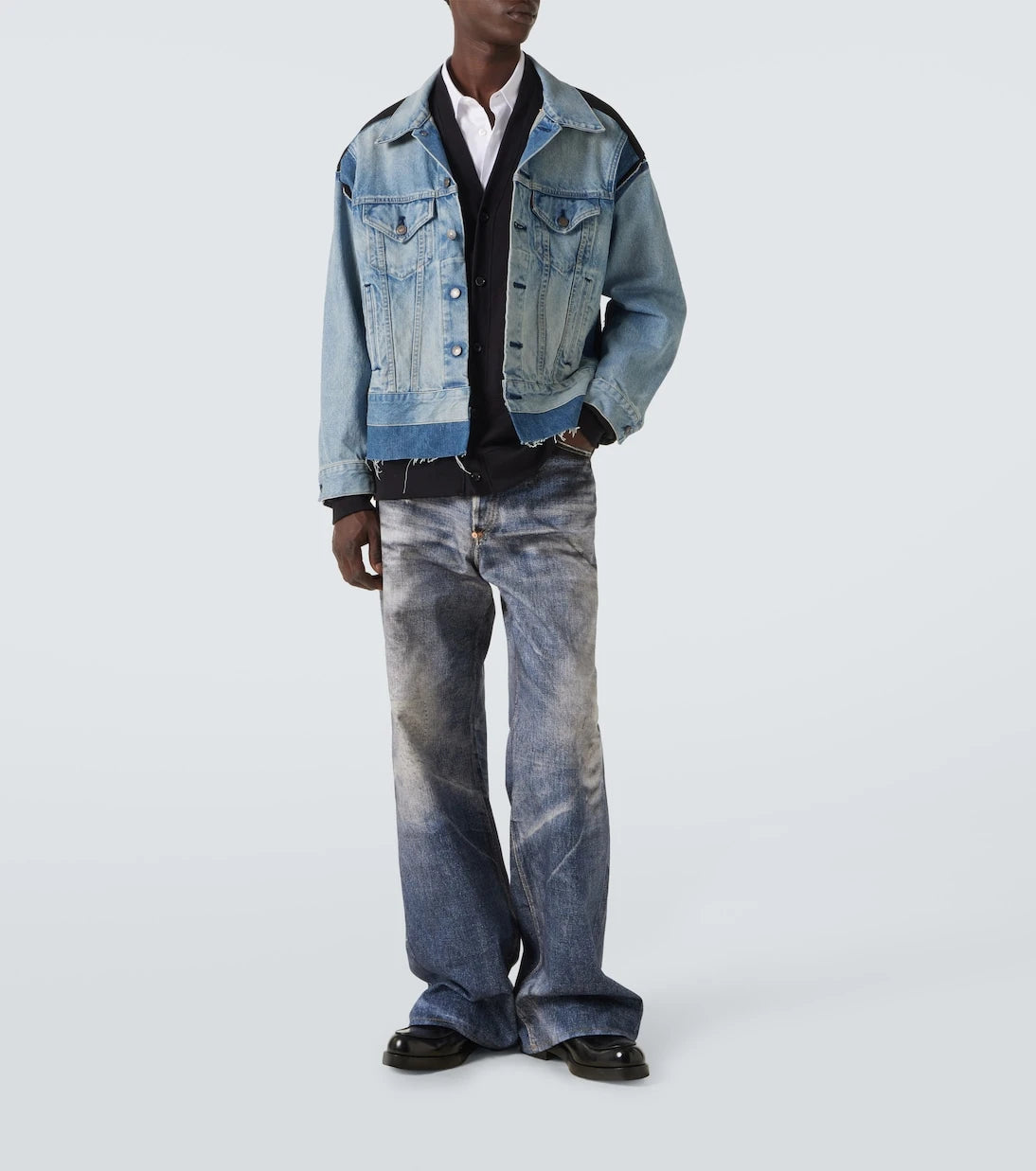 Junya Watanabe - x Levi's® jersey and denim jacket