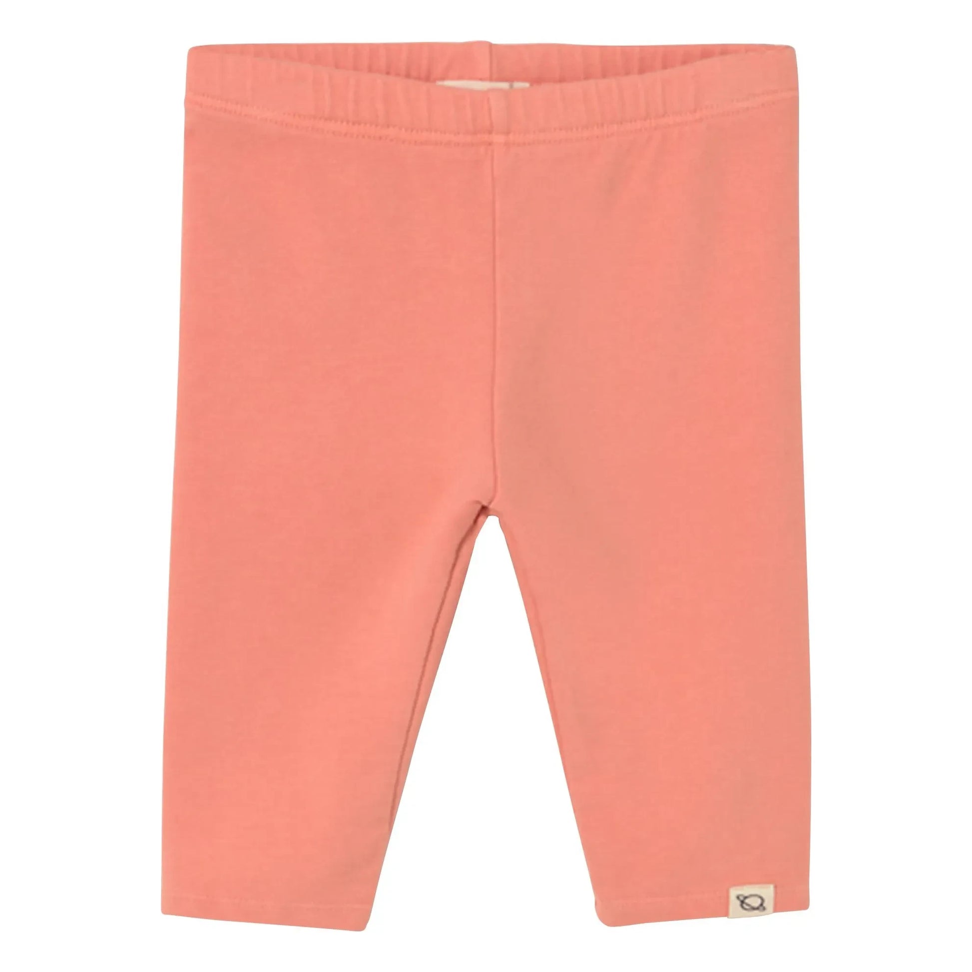 Cozmo - Organic cotton leggings | Coral