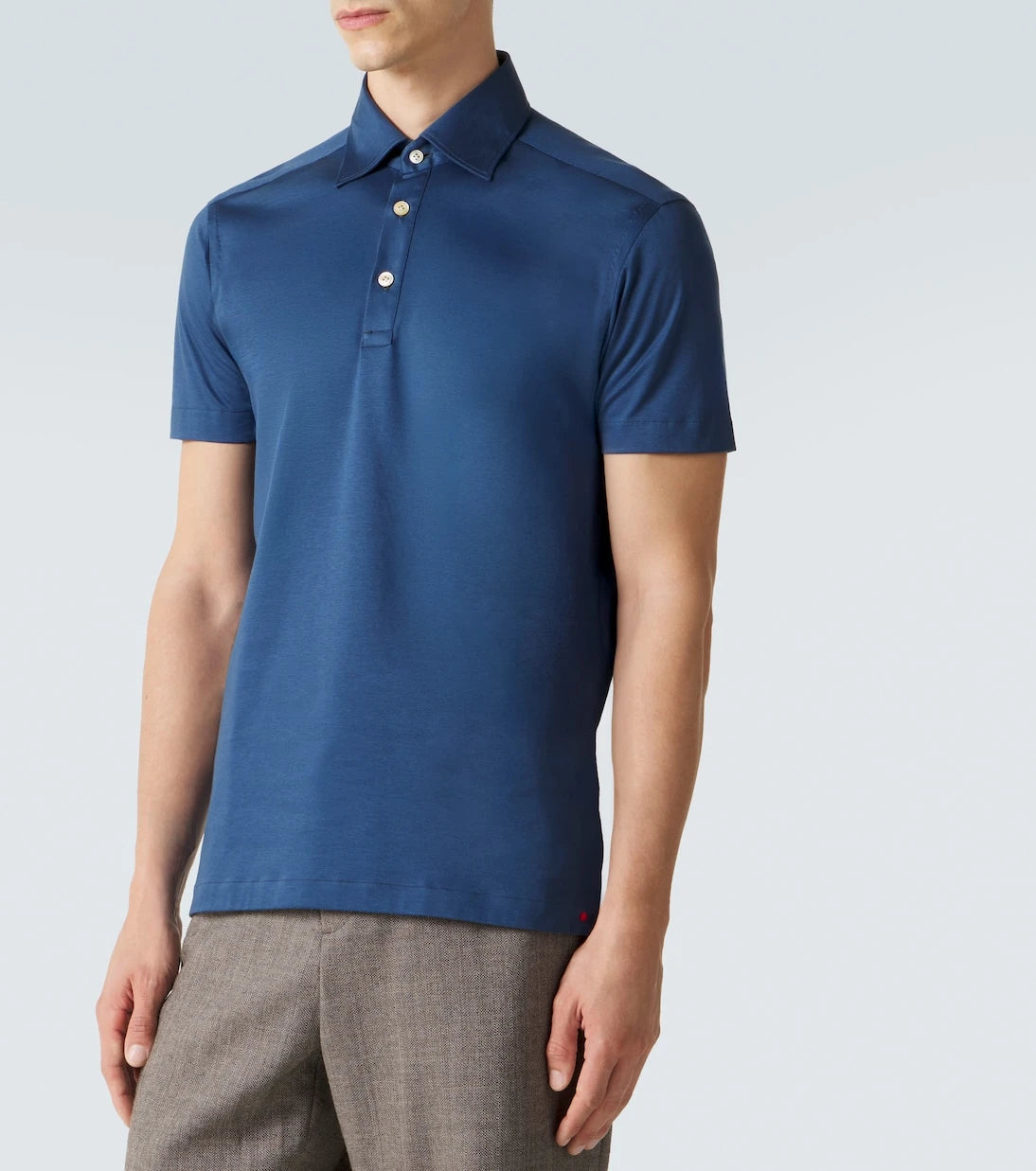 Kiton - قميص بولو من القطن