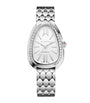 Stainless Steel and Diamond Serpenti Seduttori Watch 34mm