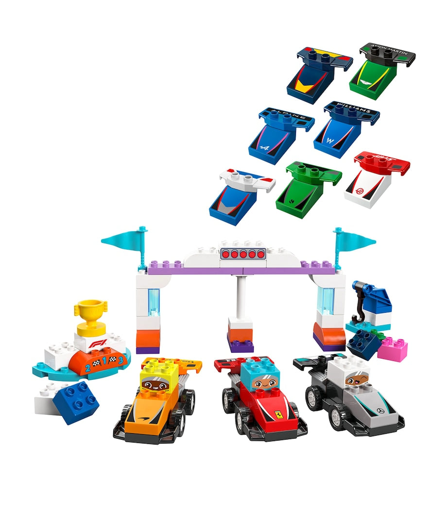 DUPLO F1 Team Race Cars & Drivers 10445