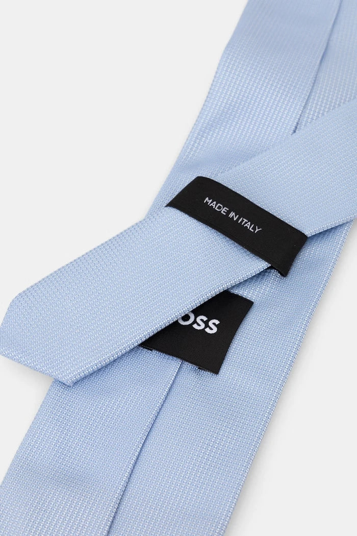 BOSS erkek ipek katkılı kravat H-TIE