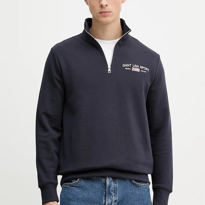 Gant düz erkek sweatshirt