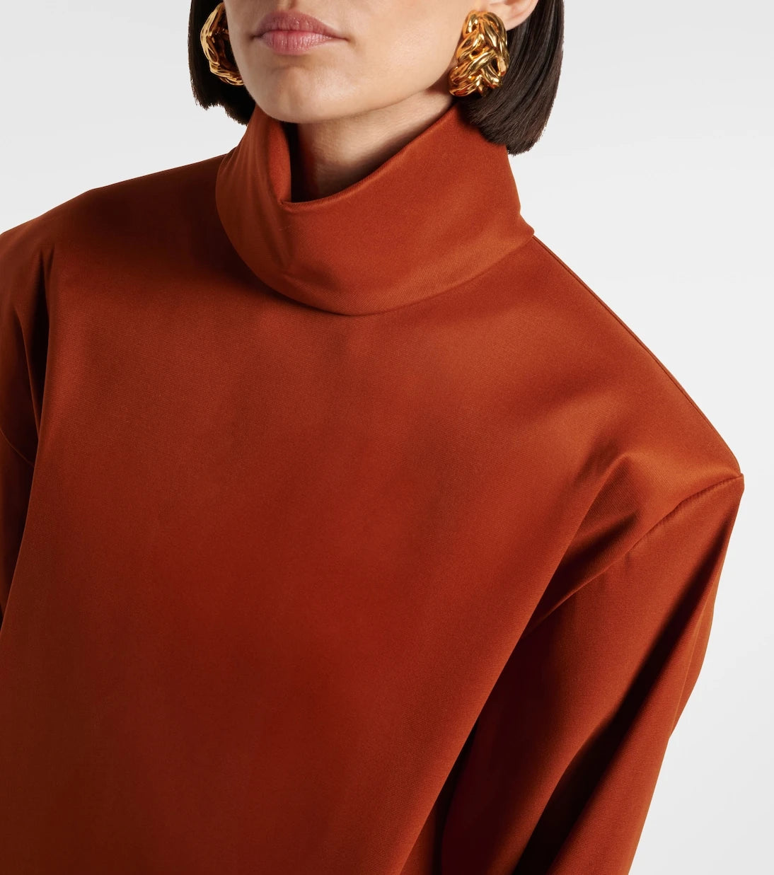Saint Laurent - Silk-blend top