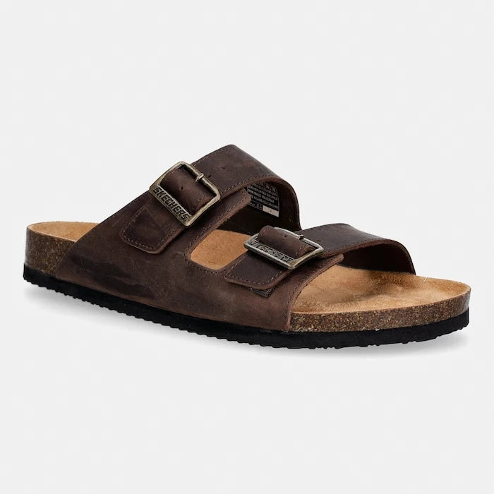 Чехли от набук Skechers AIDAN