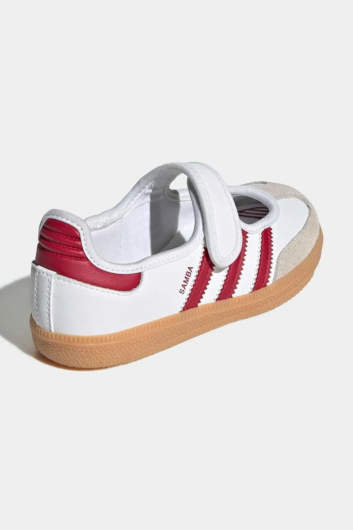 adidas Originals SAMBA JANE çocuklar için deri babet