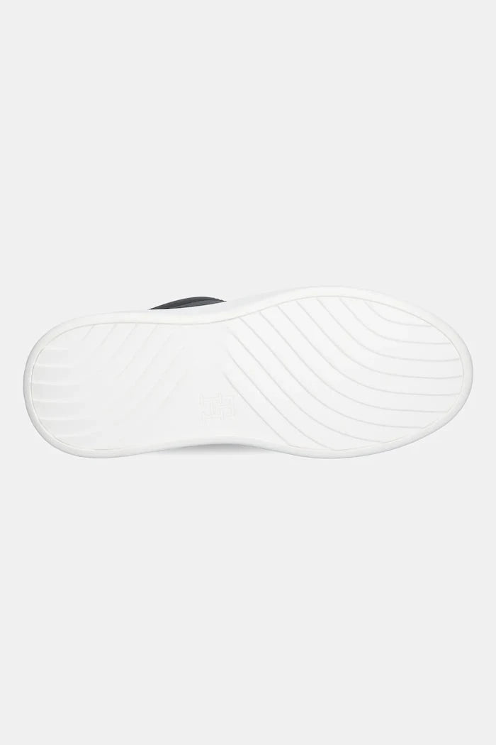 Кожени маратонки Tommy Hilfiger ANIMAL PRINT PLATFORM SNEAKER