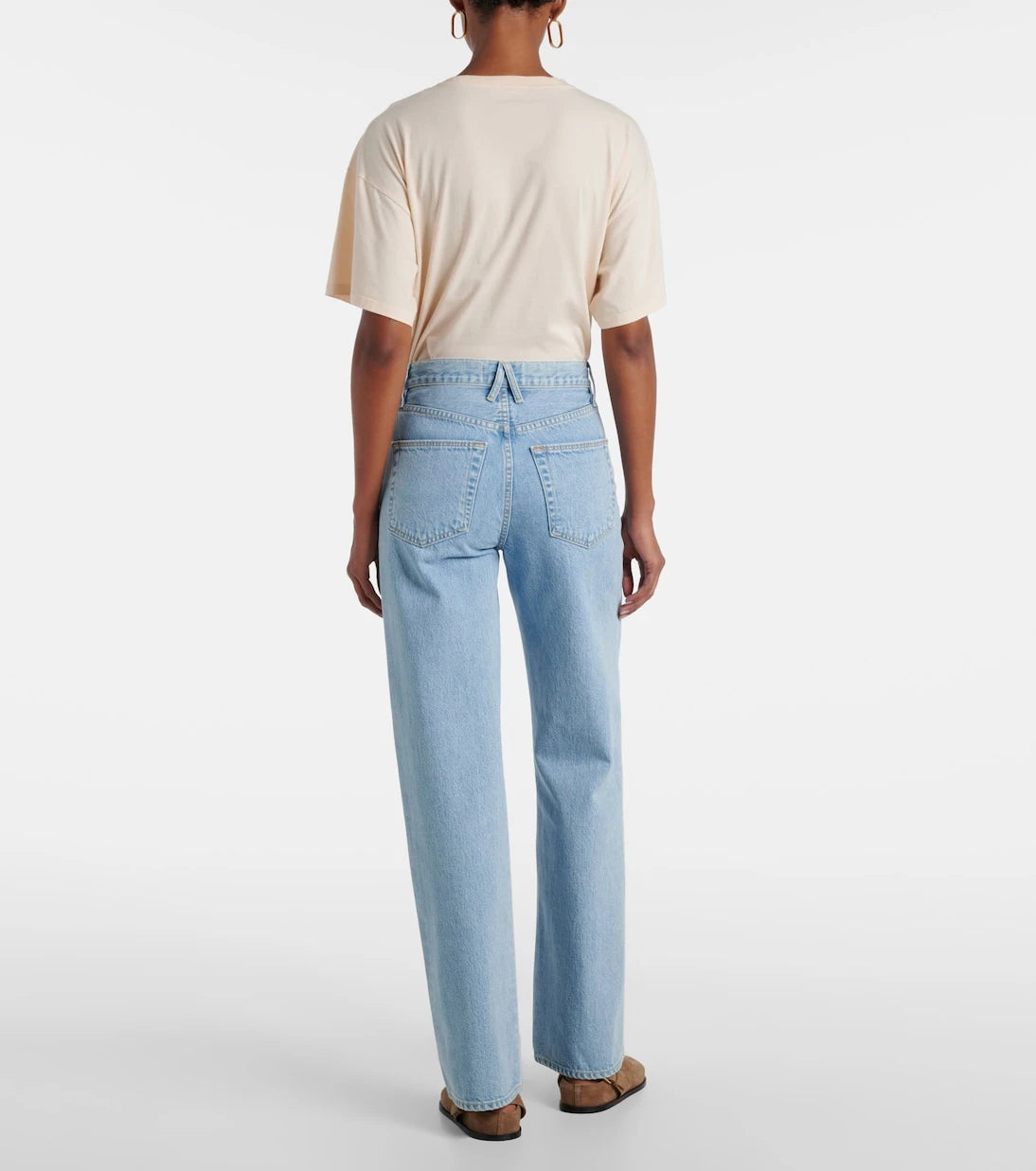 Slvrlake - Grace high-rise wide-leg jeans