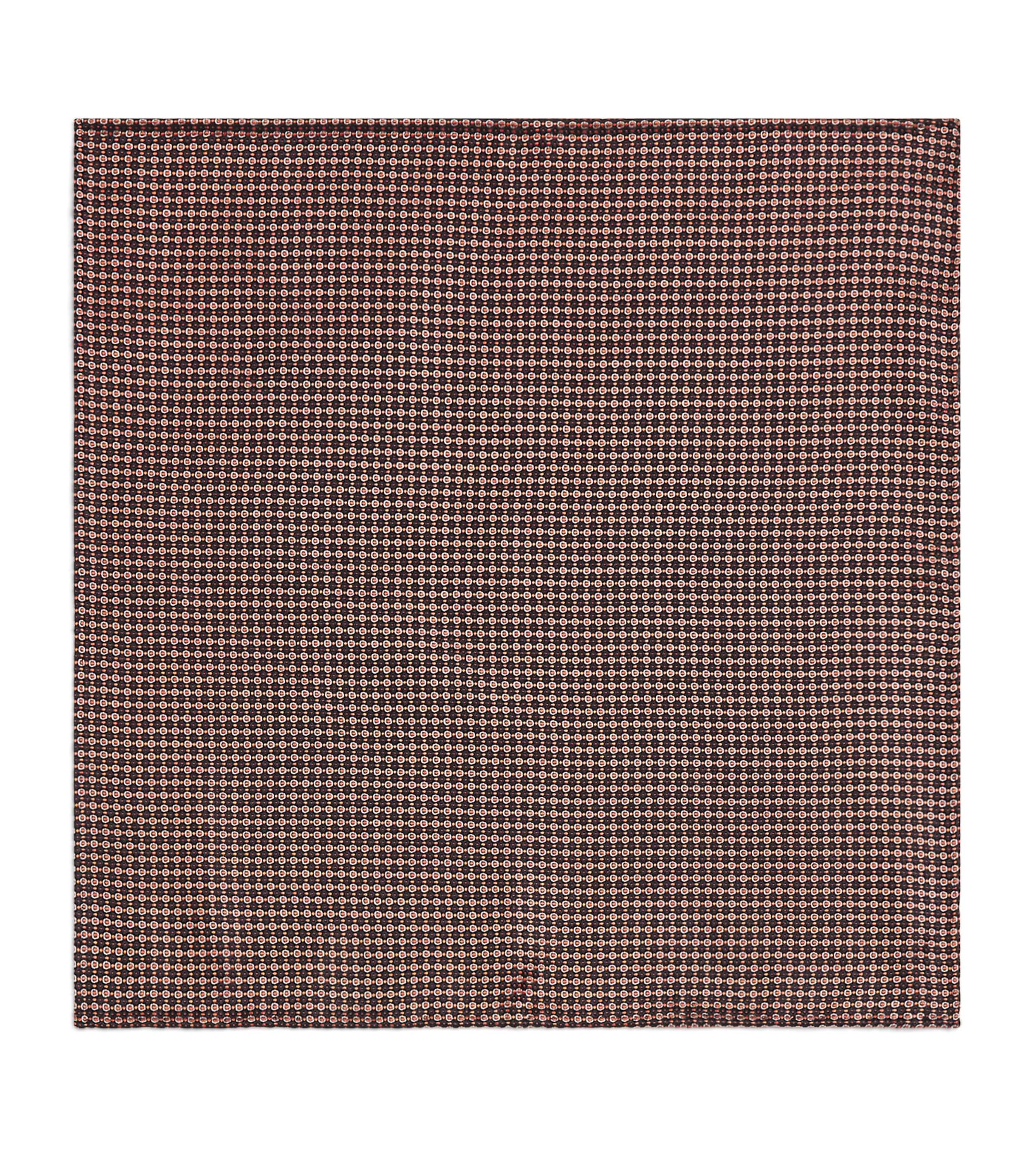 Harrods Silk Jacquard Pocket Square