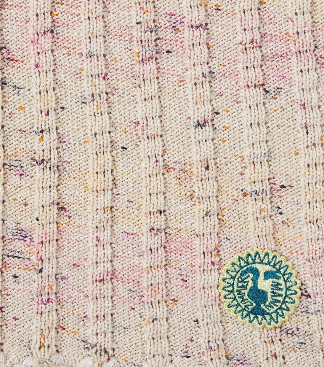 Zimmermann Kids - Knitted cotton-blend dress