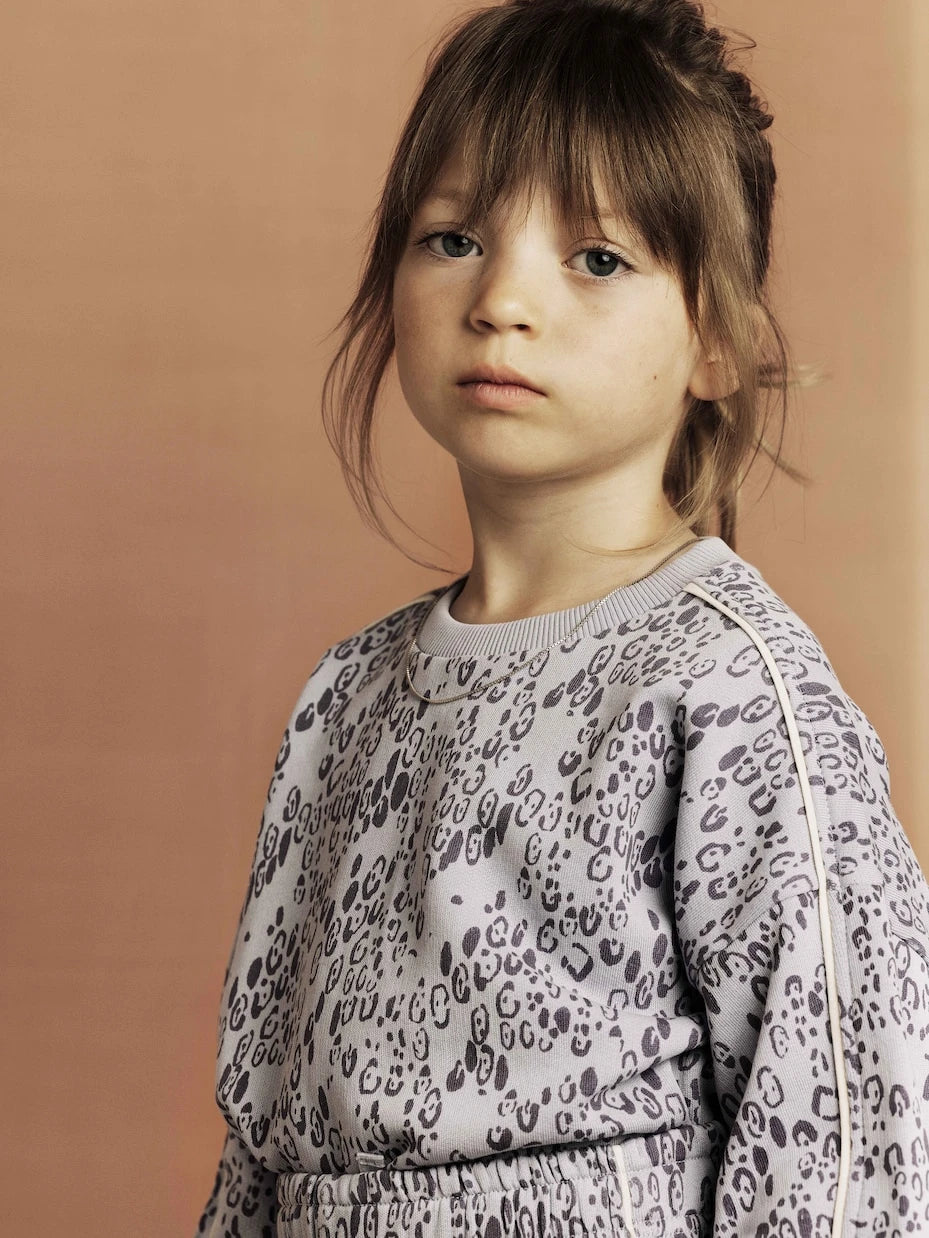 Mini Rodini - Leopard-print cotton jersey sweatshirt