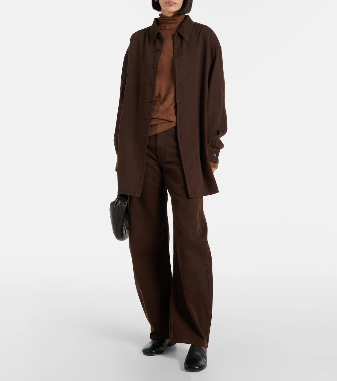 Lemaire - Ribbed-knit turtleneck top