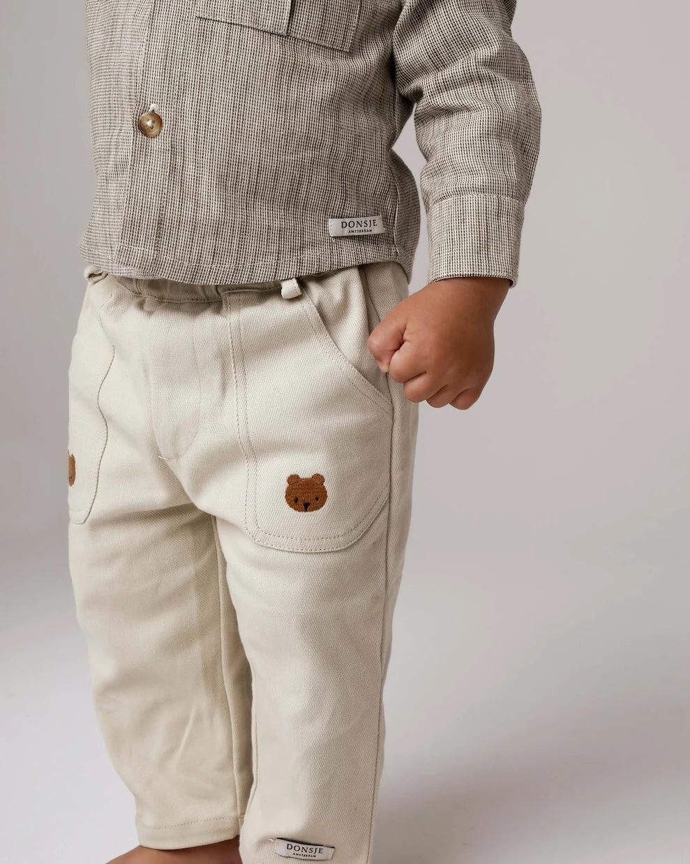 Donsje - Kassim embroidered cotton straight pants