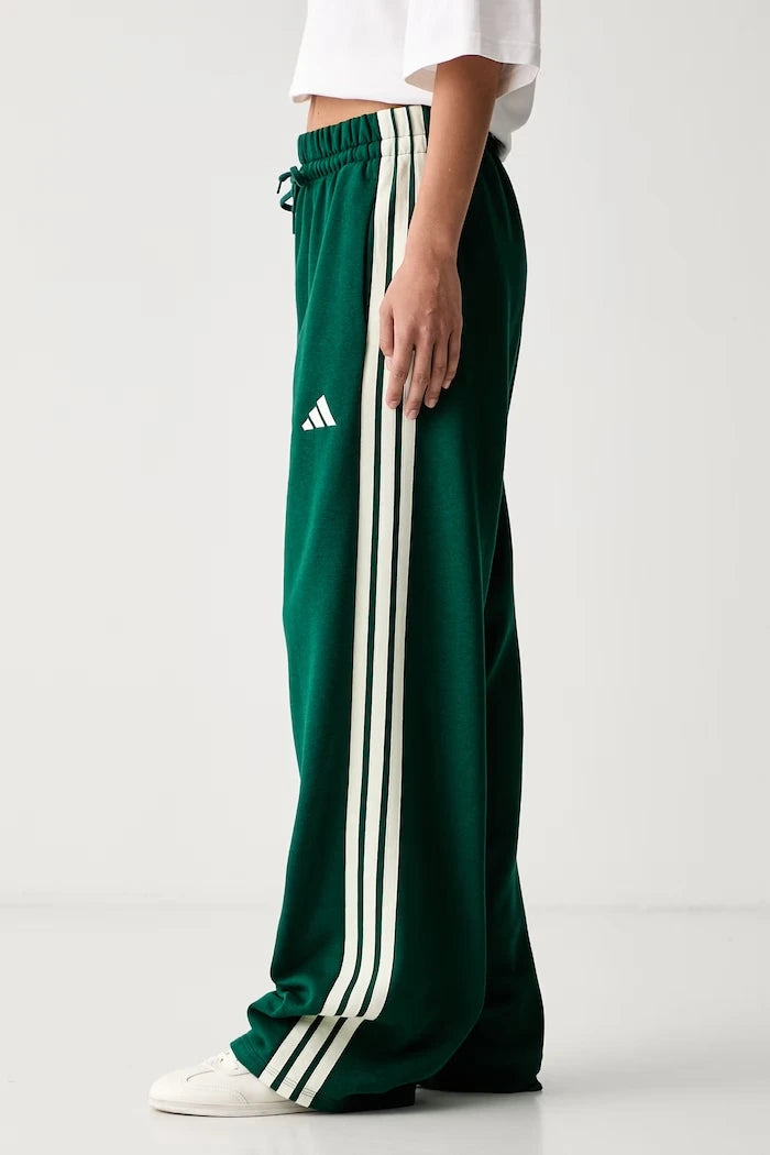 pamuklu, kadın adidas Essentials düz paça pantolon