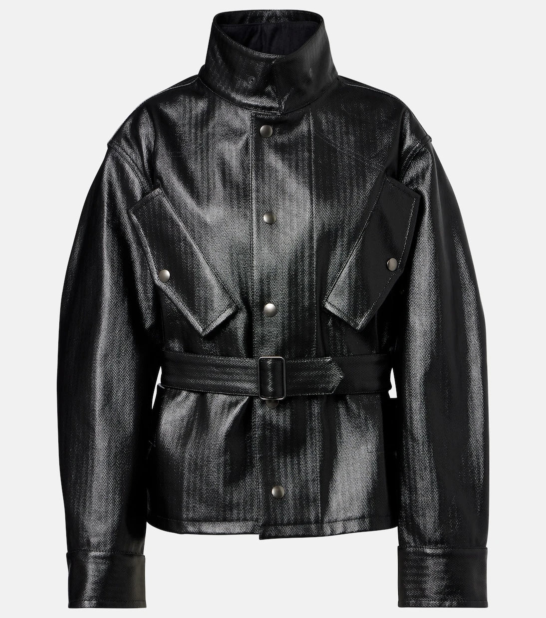 Maison Margiela - Herringbone cotton jacket
