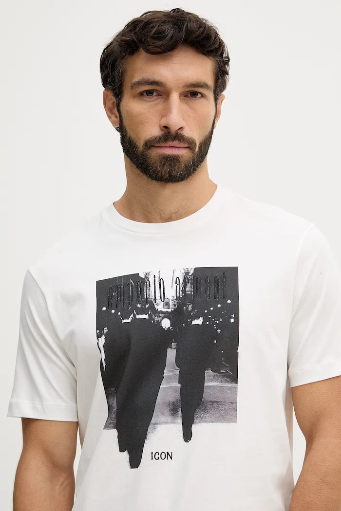 Emporio Armani Pamuklu Tişört