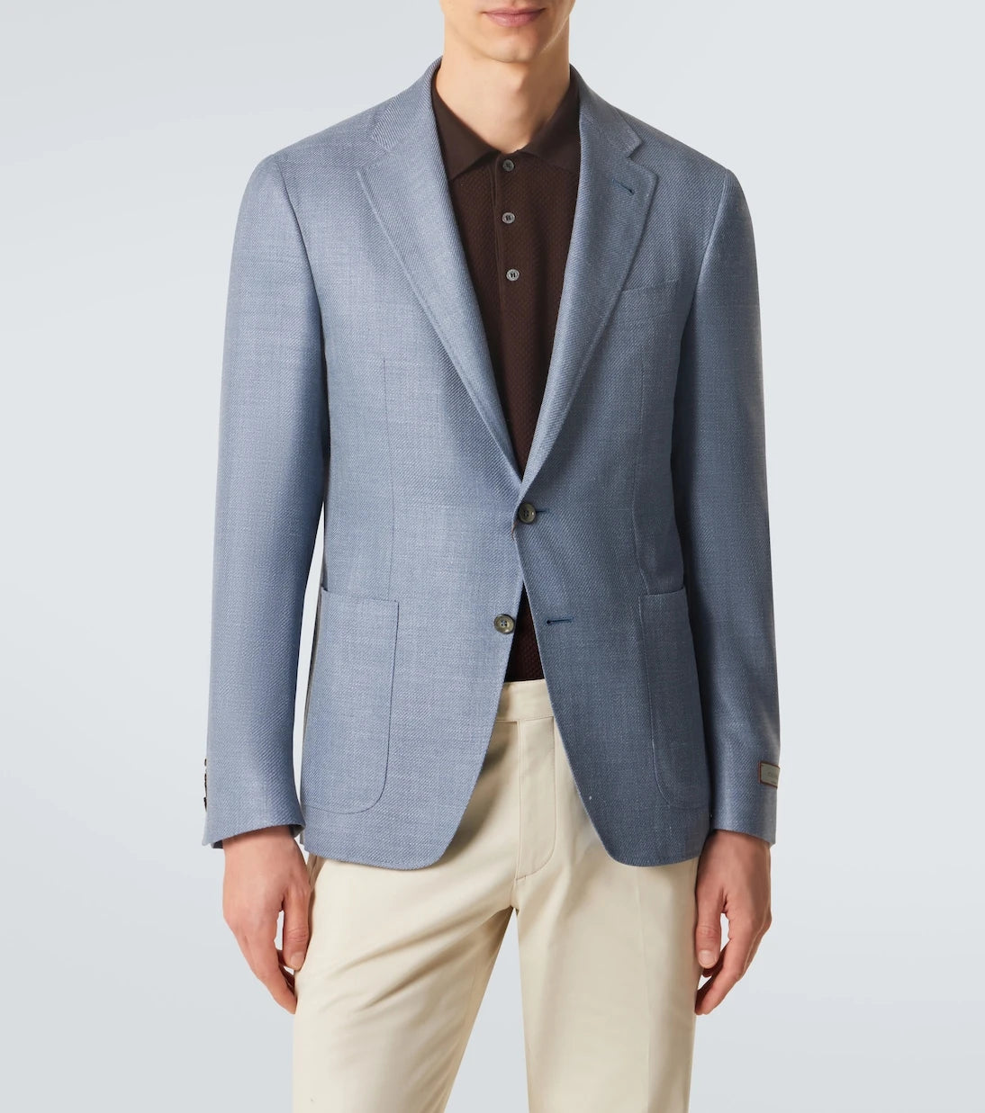 Canali - Wool, silk, and linen blazer