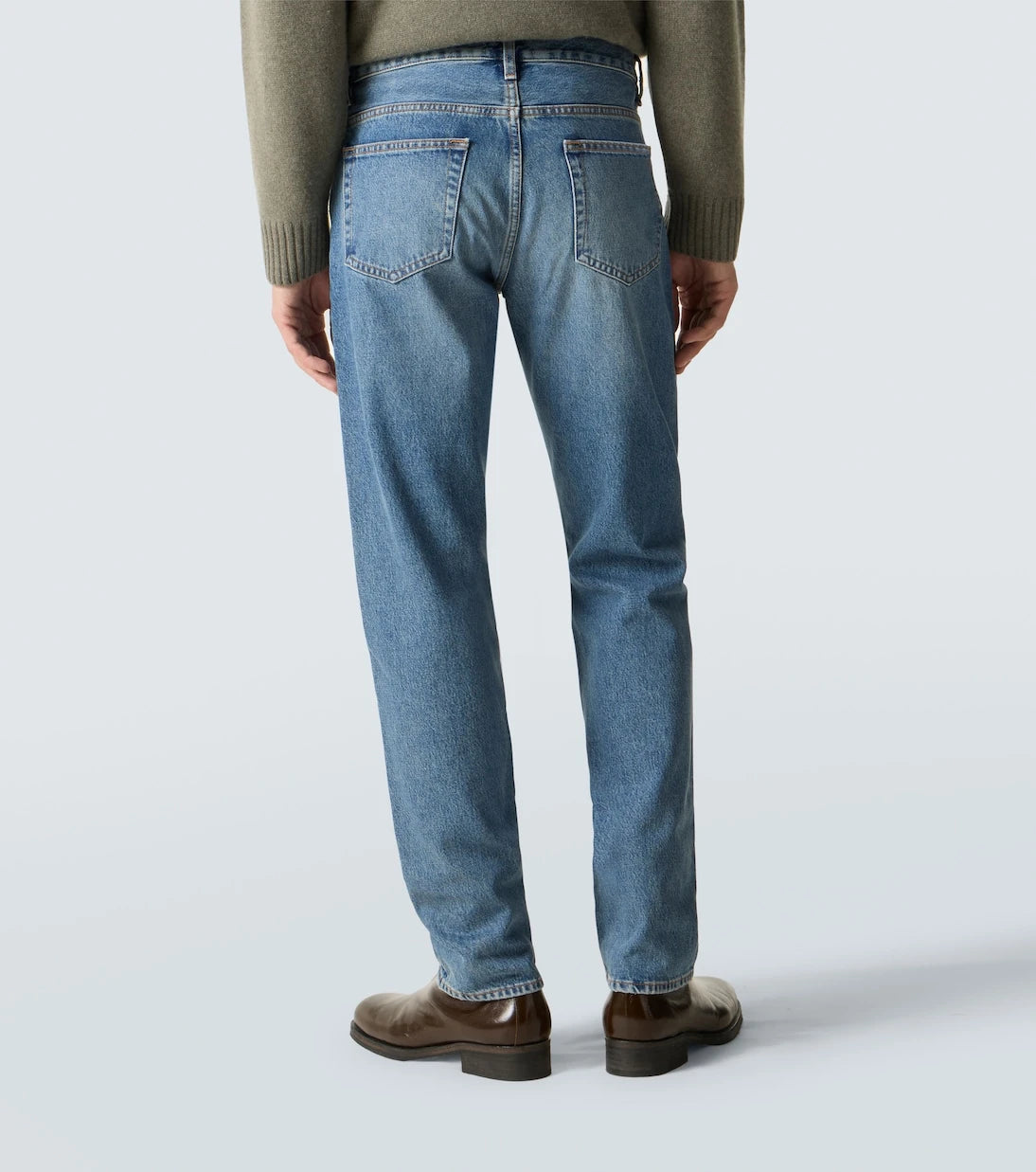 Frame - Mid-rise straight jeans