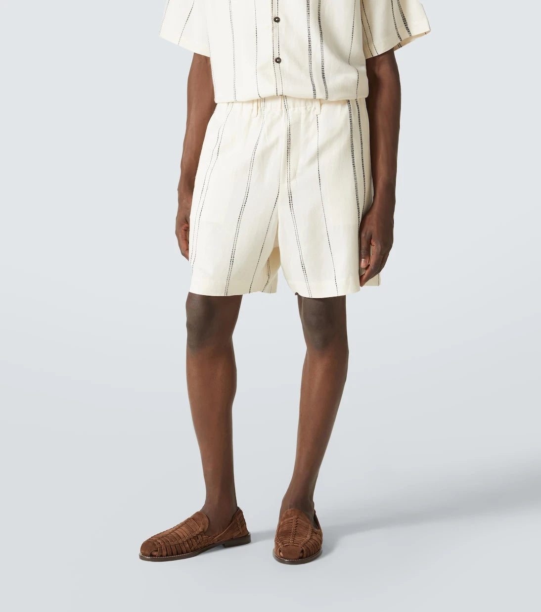 Commas - Striped shorts