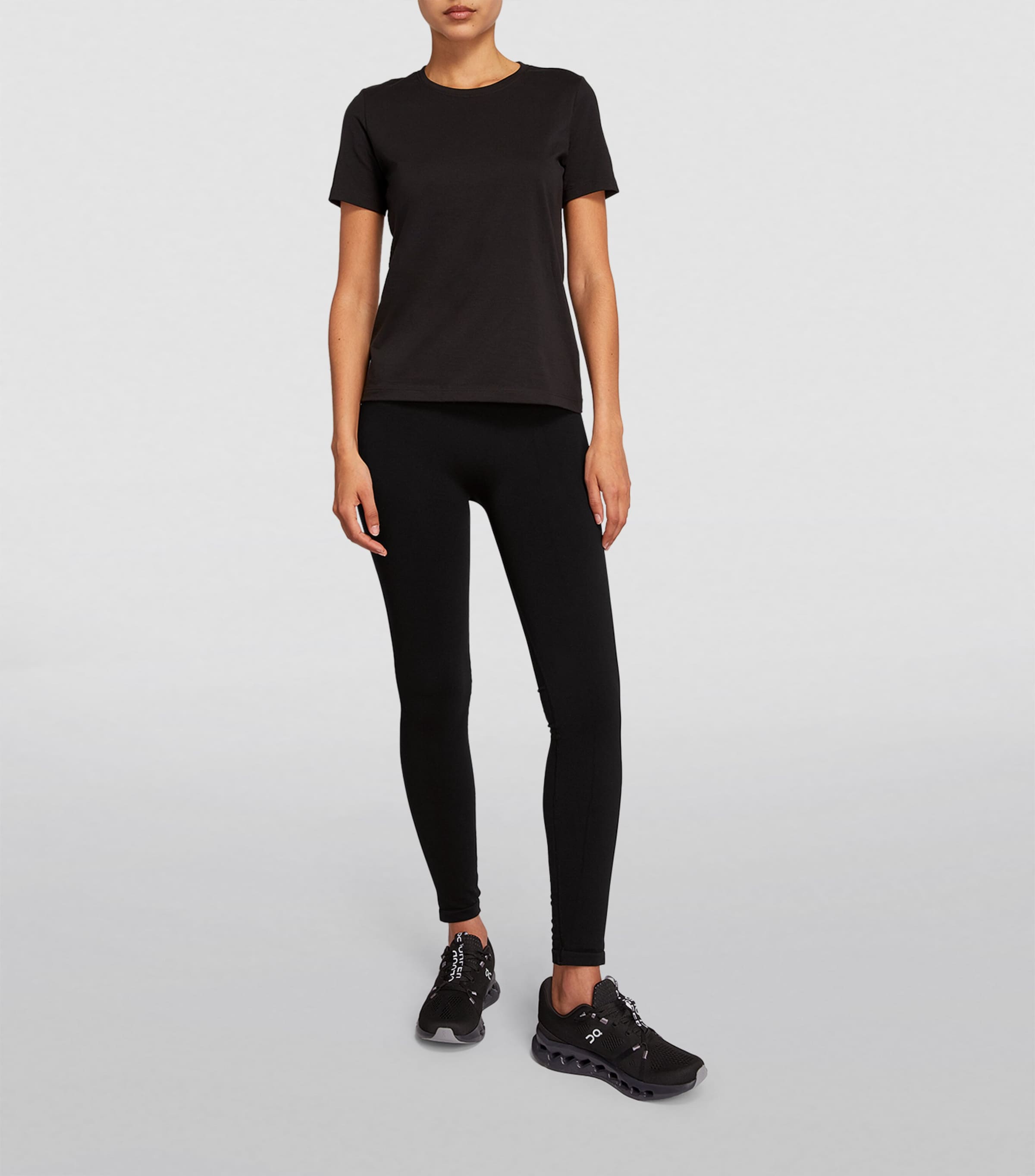 Falke Black Seamless Shaping Leggings