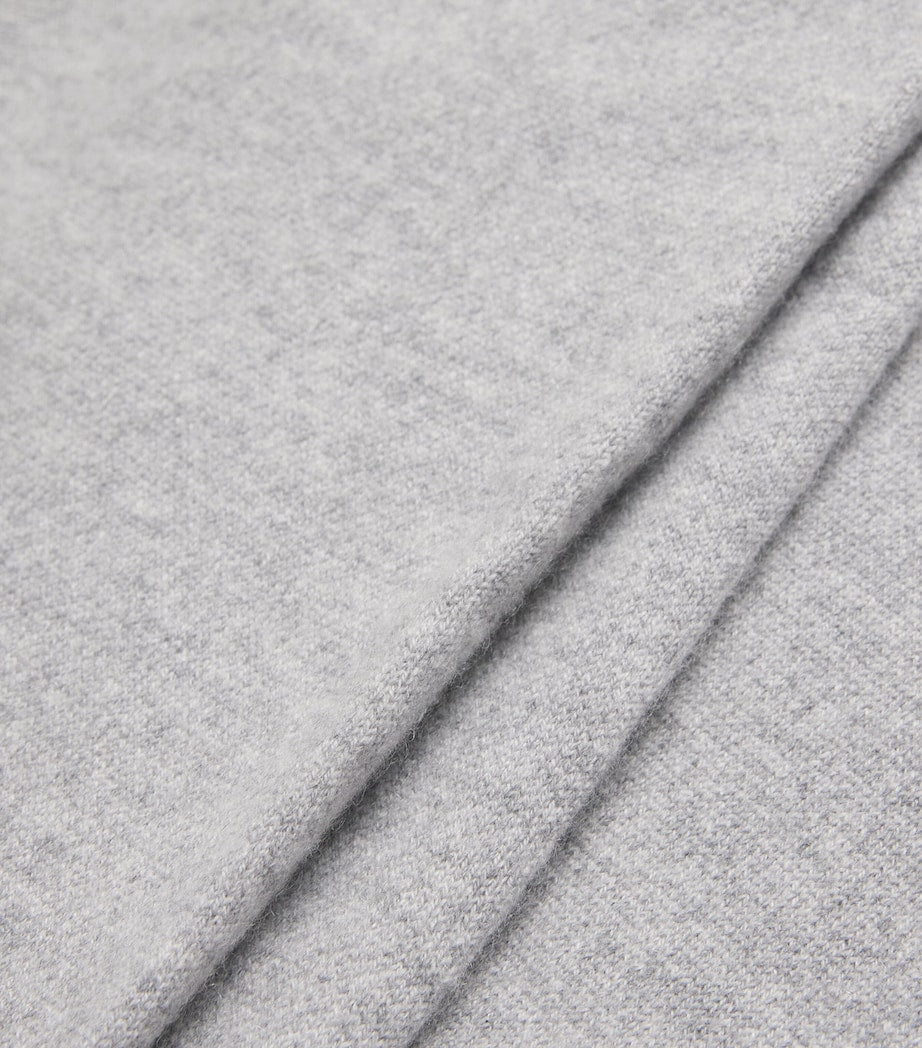 Falke Grey Cashmere Straight Trousers