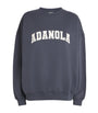 Adanola Navy Oversized Varsity Sweatshirt