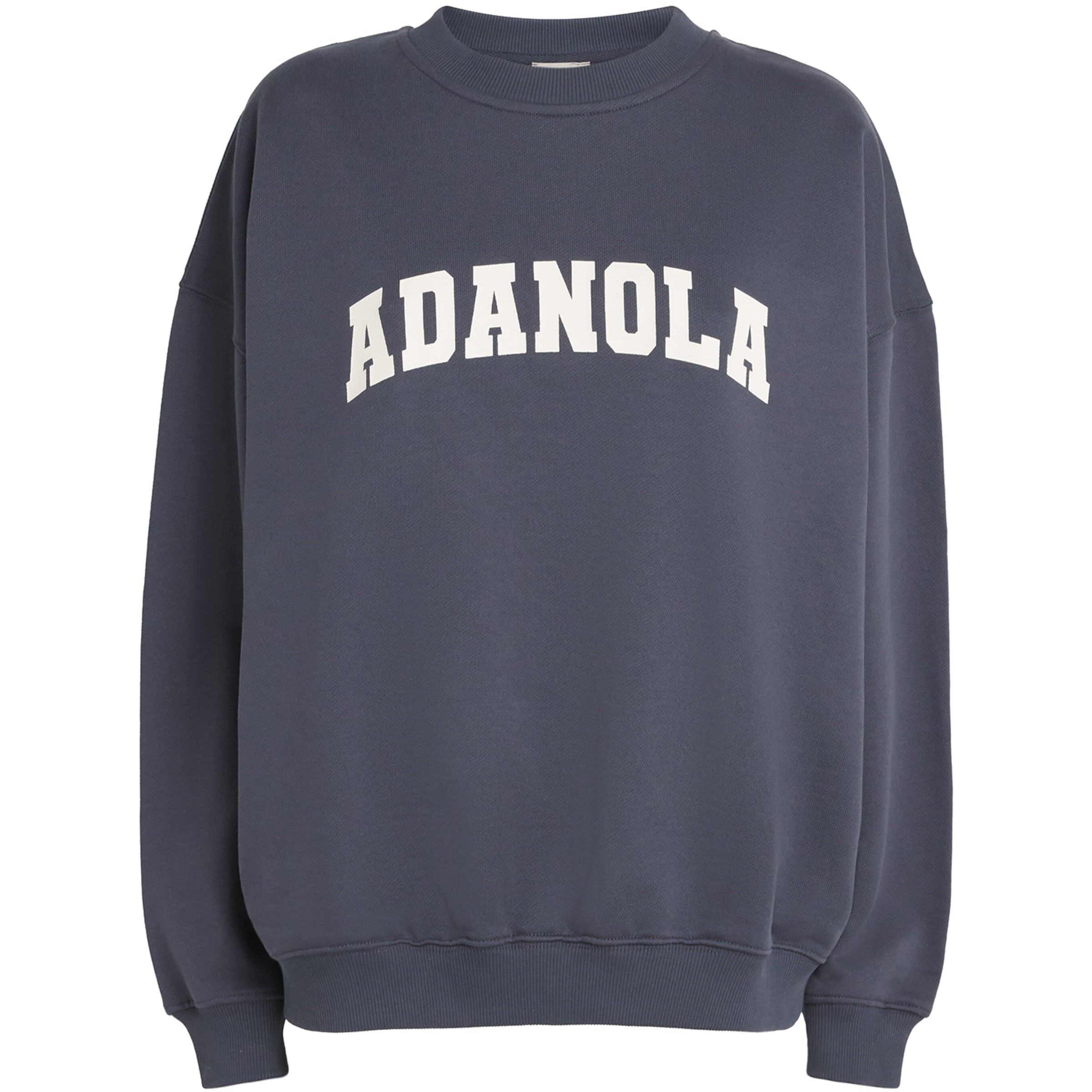 Adanola Navy Oversized Varsity Sweatshirt