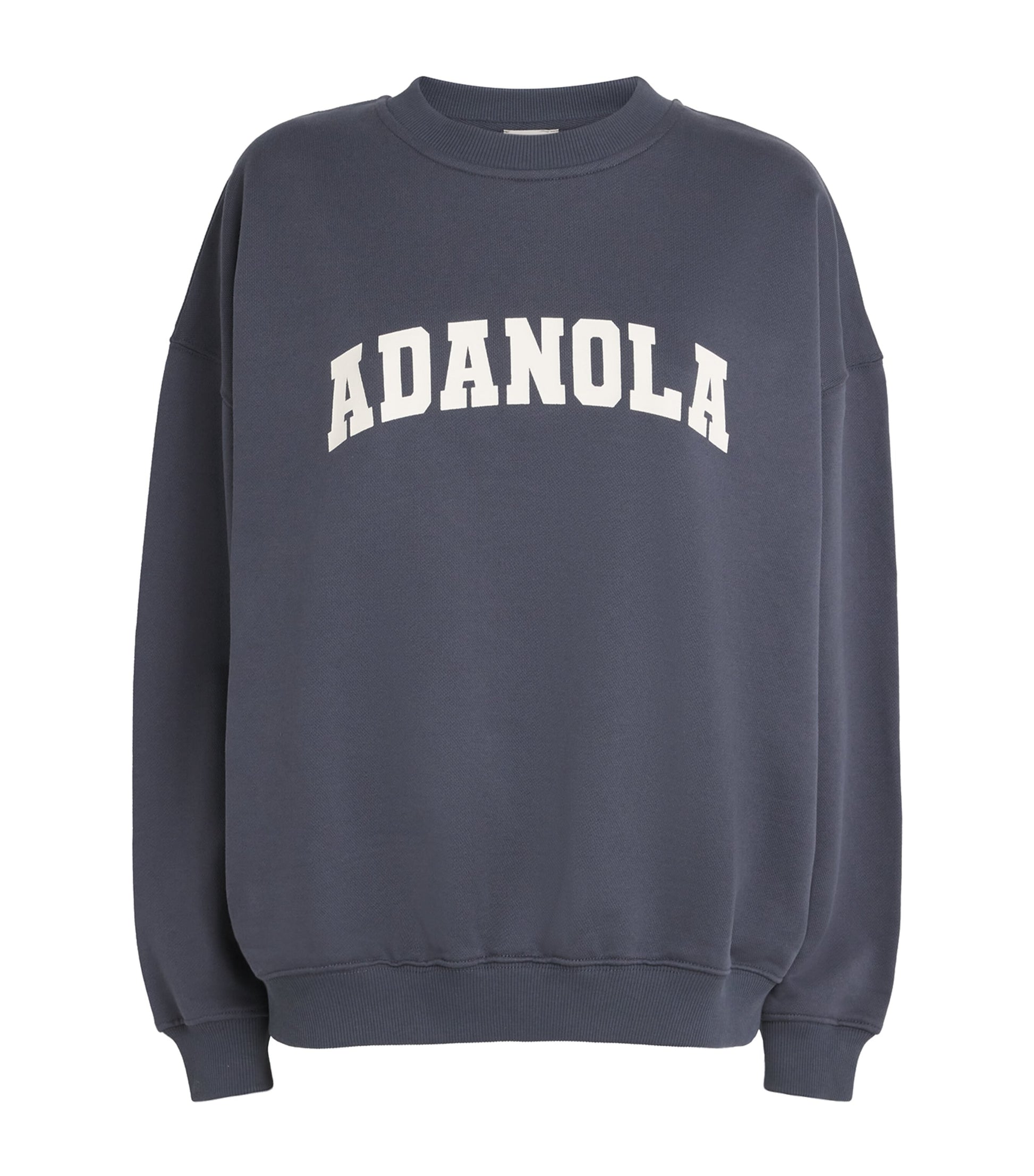 Adanola Navy Oversized Varsity Sweatshirt