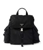 Re-Nylon and Leather Explore Backpack