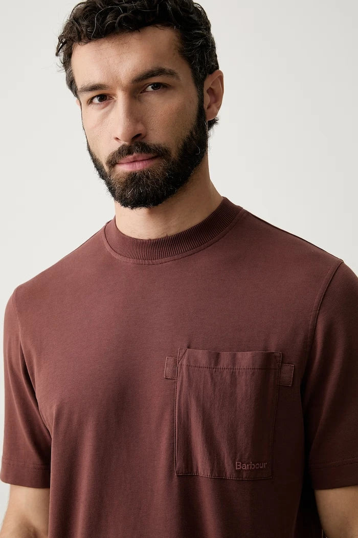 Barbour тениска мъжка с памук Ivergill