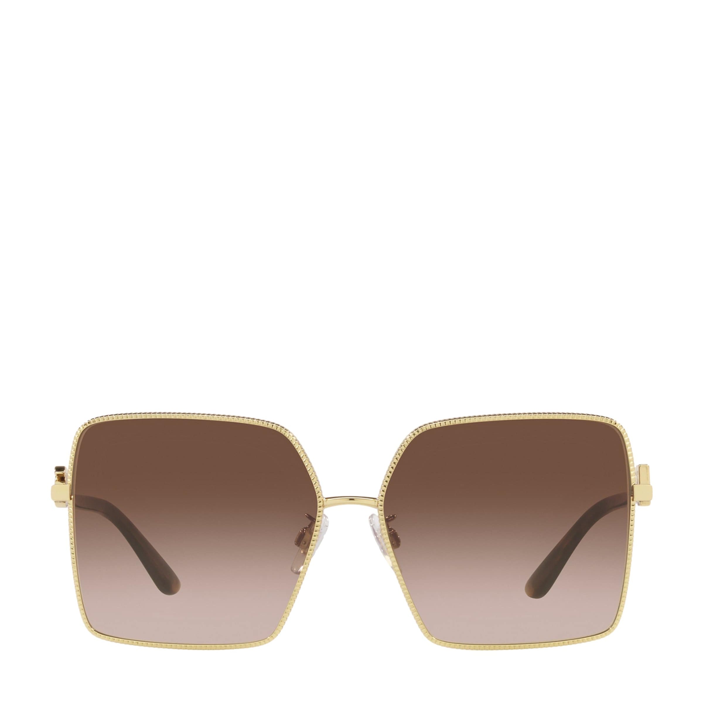 Gold Square Sunglasses