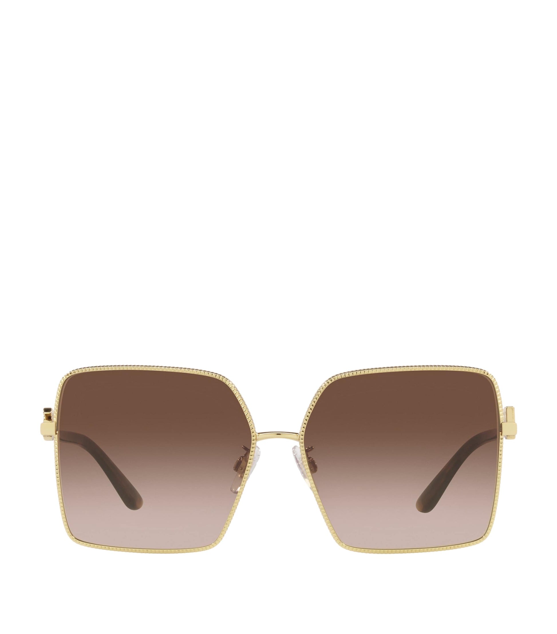Gold Square Sunglasses