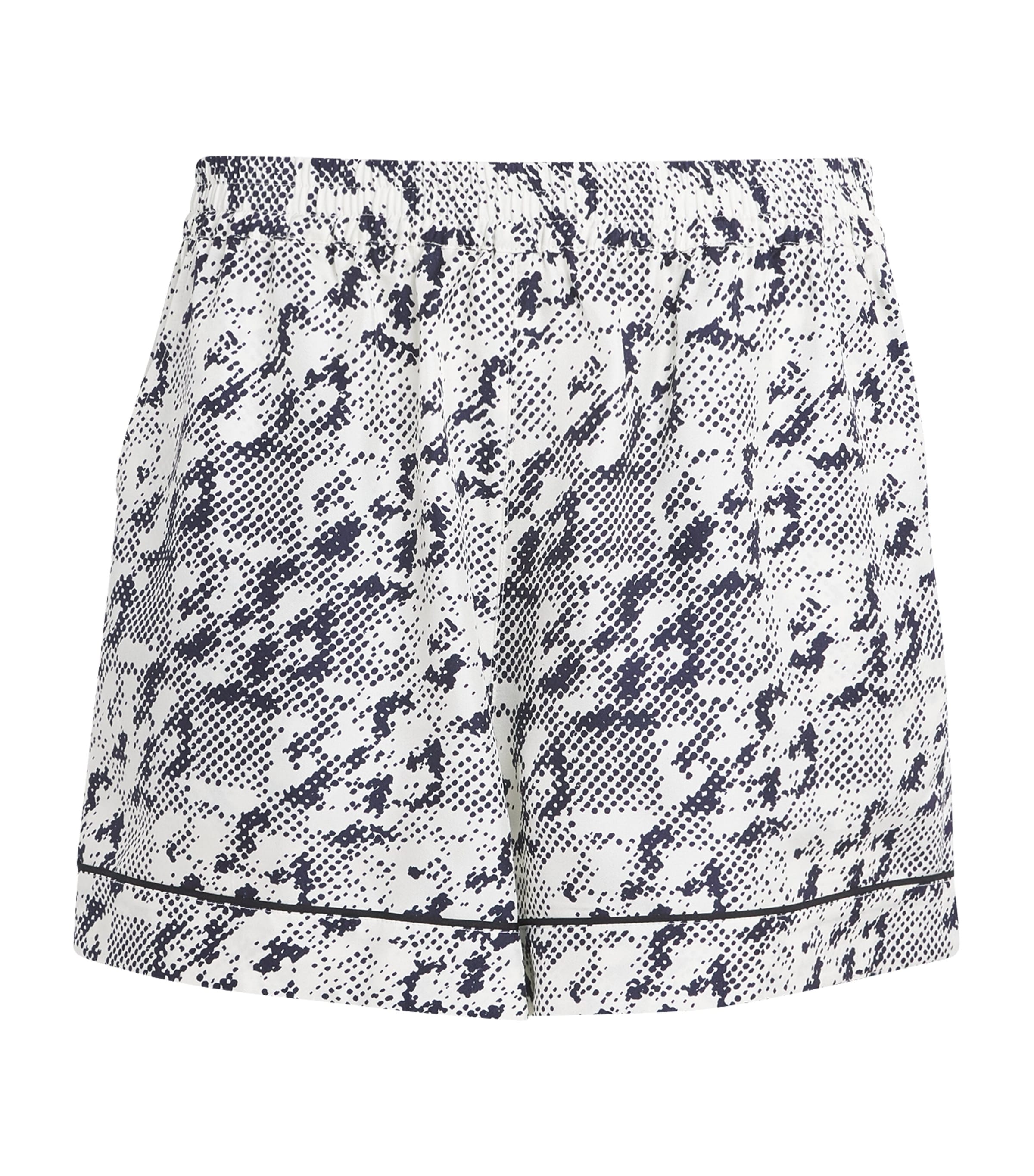 Tory Burch Multi Silk Printed Shorts