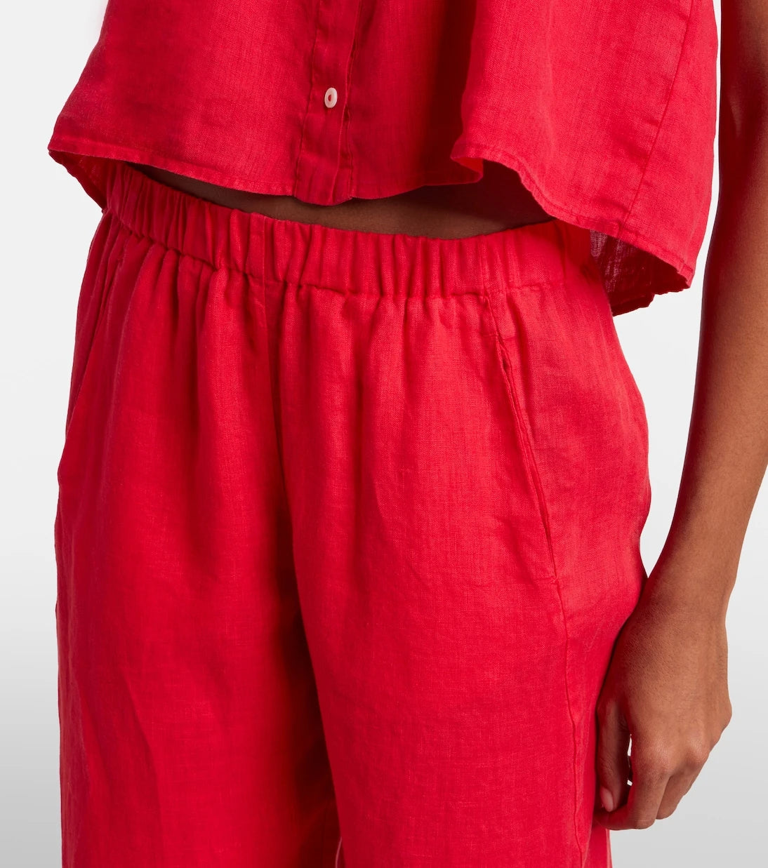 Velvet - Lola linen wide-leg pants