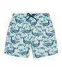 Vilebrequin Kids Whales Print Swim Shorts (2-14 Years)