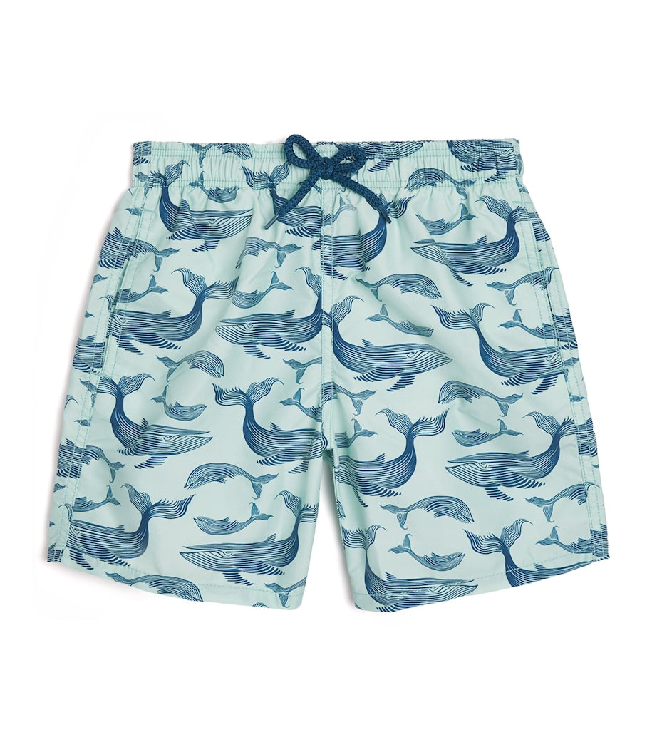 Vilebrequin Kids Whales Print Swim Shorts (2-14 Years)