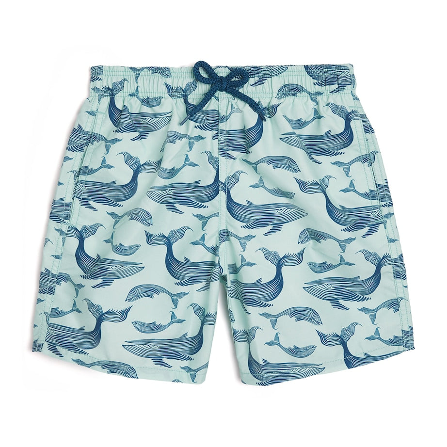 Vilebrequin Kids Whales Print Swim Shorts (2-14 Years)