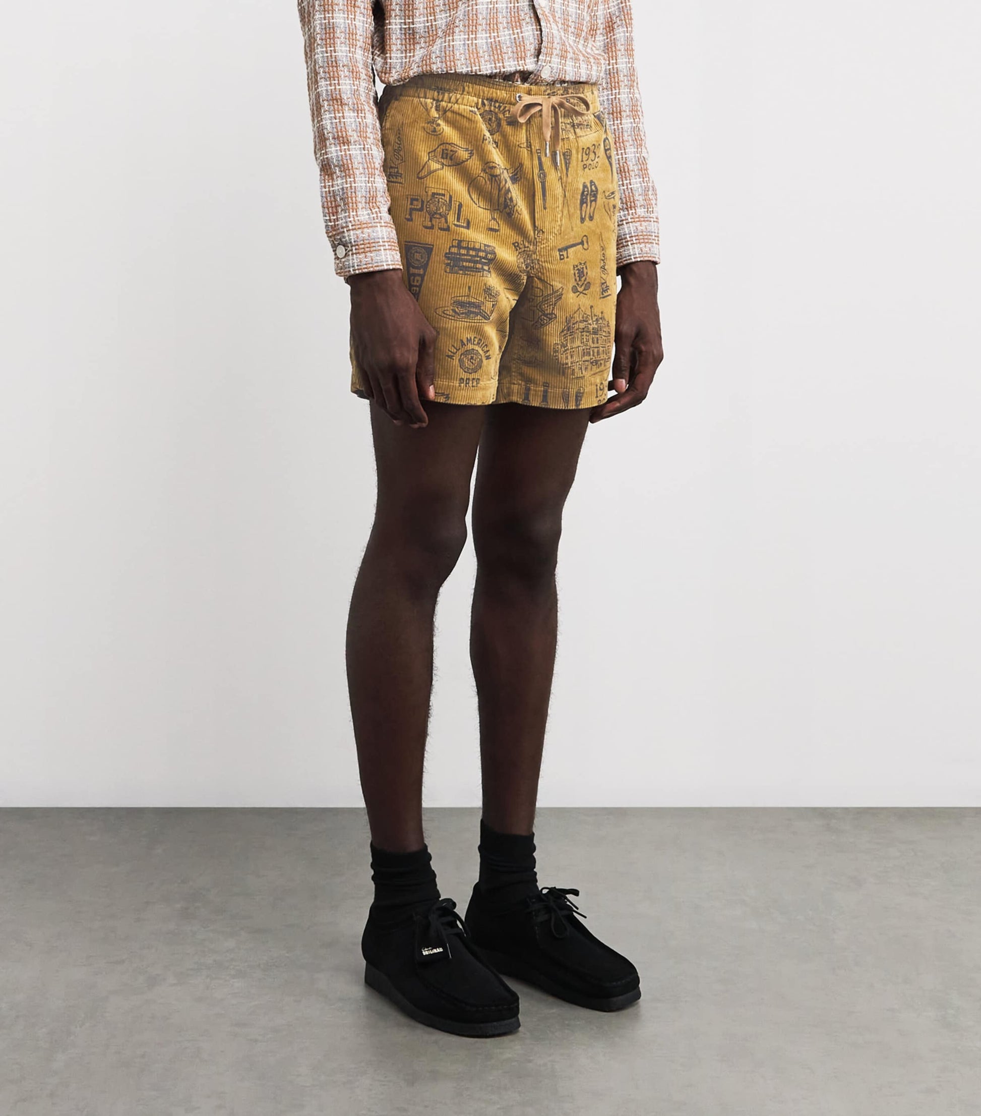 Cotton Corduroy Shorts