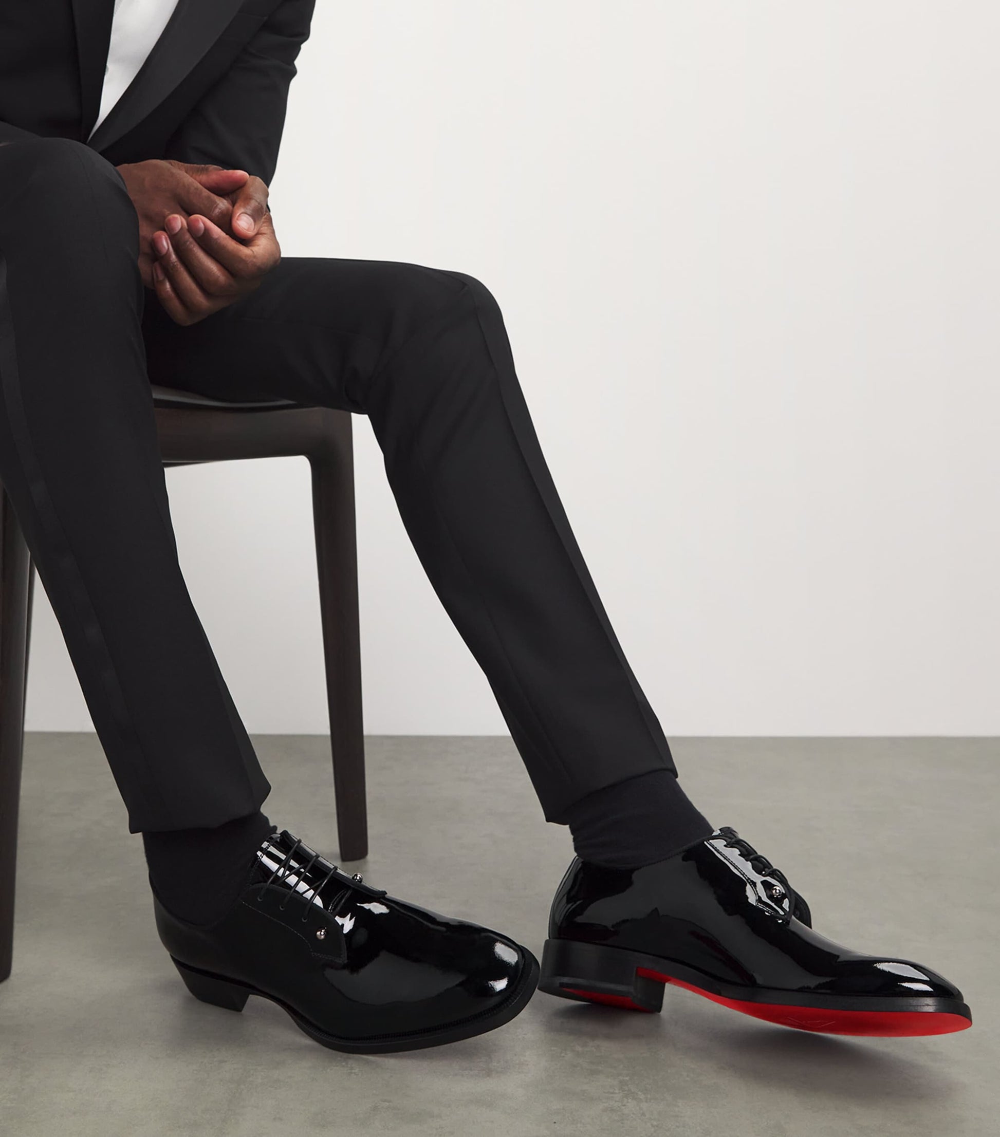 Chambeliss Patent Calfskin Oxford Shoes