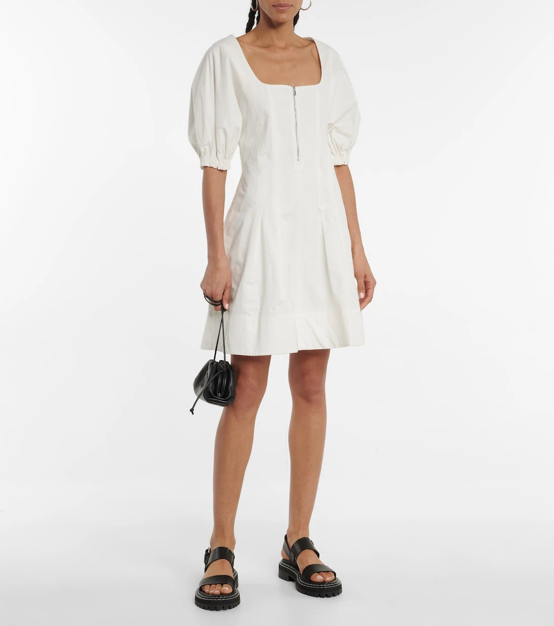 Proenza Schouler - White Label cotton and linen minidress